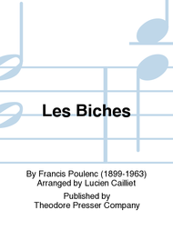 Les Biches Sheet Music by Francis Poulenc