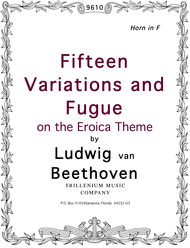 Eroica Variations Sheet Music by Ludwig van Beethoven