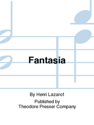 Fantasia Sheet Music by Henri Lazarof