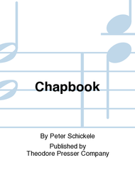 Chapbook Sheet Music by Peter Schickele