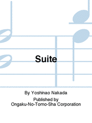 Suite Sheet Music by Yoshinao Nakada