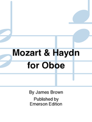 Mozart & Haydn For Oboe Sheet Music by James Brown