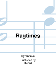 Ragtimes Sheet Music by Elisabeth Weinzierl_Edmund Wachter