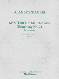 Mysterious Mountain Sheet Music by Alan Hovhaness