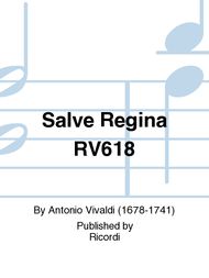 Salve Regina RV618 Sheet Music by Michael Talbot