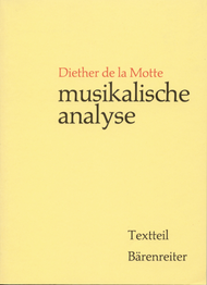 Musikalische Analyse Sheet Music by Diether De La Motte