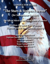 March - The Stars and Stripes Forever (for Saxophone Quintet SATTB or AATTB) Sheet Music by John Philip Sousa?