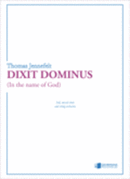Dixit Dominus Sheet Music by Thomas Jennefelt