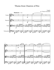 Theme from Chariots of Fire Sheet Music by Vangelis