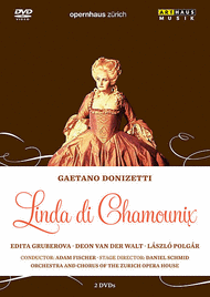 Linda Di Chamounix Sheet Music by Gruberova; Van Der Walt; Will; Polgar; Orchestra And Chorus Of The Zurich Opera House; Fischer; Schmid