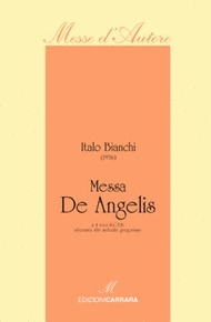 Messa De Angelis Sheet Music by Italo Bianchi