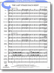 The Last Stagecoach Heist Sheet Music by Travis J. Weller