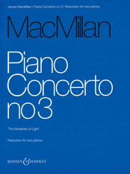 Piano Concerto No. 3 Sheet Music by James Macmillan
