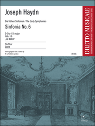 Sinfonia Nr. 6 D-Dur (Le Matin) Sheet Music by Franz Joseph Haydn