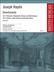 Divertimento In C Sheet Music by Franz Joseph Haydn