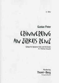 Erinnerung an Zirkus Renz Sheet Music by Gustav Peter