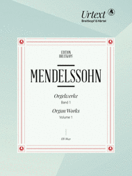 Organ works Sheet Music by Felix Bartholdy Mendelssohn