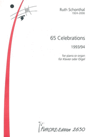 65 Celebrations Sheet Music by Ruth Schonthal