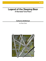 Legend of the Sleeping Bear for Flute Choir and Narrator Sheet Music by McMichael