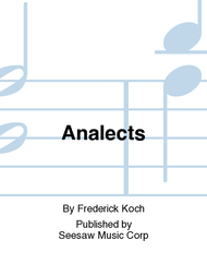 Analects Sheet Music by Frederick Koch