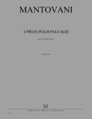 Pieces Pour Paul Klee (5) Sheet Music by Bruno Mantovani