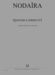 Quatuor a cordes No. 1 Sheet Music by Ichiro Nodaira