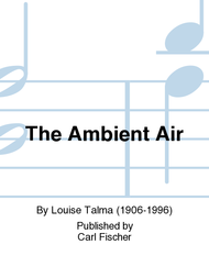 The Ambient Air Sheet Music by Louise Talma