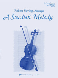 A Swedish Melody Sheet Music by Robert Sieving