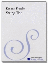 String Trio Sheet Music by Kenneth Frazelle