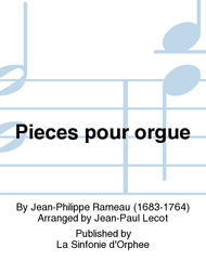 Pieces pour orgue Sheet Music by Jean-Philippe Rameau