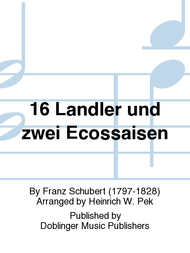 16 Landler und zwei Ecossaisen Sheet Music by Franz Schubert