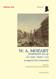 Symphony No. 41 "Jupiter" Sheet Music by Wolfgang Amadeus Mozart