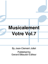 Musicalement Votre Vol. 7 Sheet Music by Jean Jollet