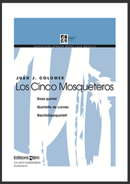 Los Cinco Mosqueteros Sheet Music by Juan J. Colomer