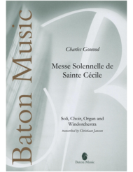 Messe Solennelle de Sainte Cecile Sheet Music by Charles Francois Gounod