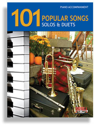 101 Popular Songs for Brass & Reed Instruments * Piano Accompaniment Sheet Music by Various