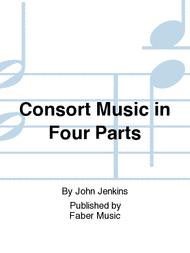 Consort Music in Four Parts Sheet Music by John Jenkins