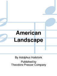 American Landscape Sheet Music by Adolphus Hailstork