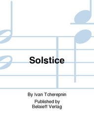 Solstice Sheet Music by Ivan Tcherepnin