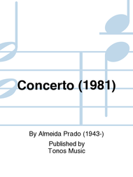 Concerto (1981) Sheet Music by Almeida Prado