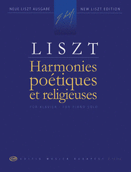 Harmonies poetiques et religieuses Sheet Music by Ferenc Liszt