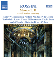 Maometto II (1822 Venice..) Sheet Music by Gioachino Rossini