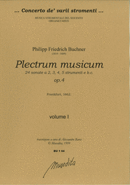 Plectrum musicum op. 4 (Frankfurt