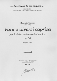 Varii e diversi capricci op. 50 (Bologna