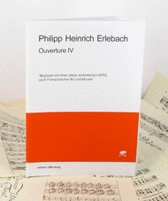 Overture IV Sheet Music by Philipp Heinrich Erlebach