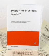 Overture V Sheet Music by Philipp Heinrich Erlebach