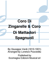 Coro Di Zingarelle & Coro Di Mattadori Spagnuoli Sheet Music by Giuseppe Verdi