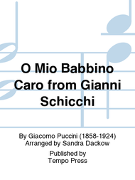 O Mio Babbino Caro from Gianni Schicchi Sheet Music by Giacomo Puccini
