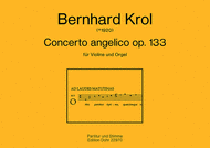 Concerto angelico fur Violine und Orgel op. 133 (1993) Sheet Music by Bernhard Krol