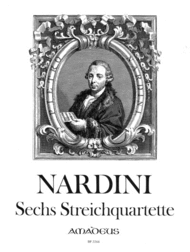 6 String Quartets Sheet Music by Pietro Nardini